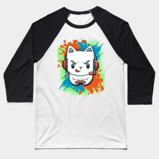 gaming cat Baseball T-Shirt